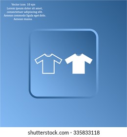 Tshirt Icon icon, vector illustration. Flat design style