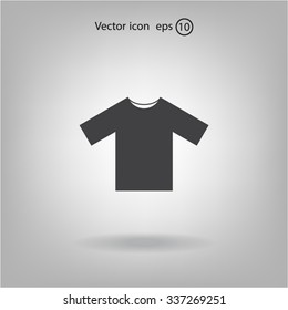 Tshirt Icon icon, vector illustration. Flat design style