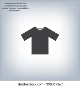 Tshirt Icon icon, vector illustration. Flat design style
