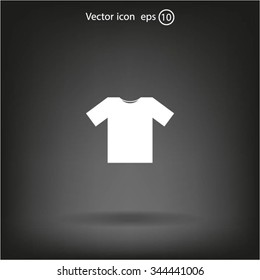 Tshirt Icon icon, vector illustration. Flat design style