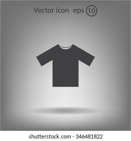 Tshirt Icon icon, vector illustration. Flat design style