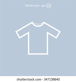 Tshirt Icon icon, vector illustration. Flat design style