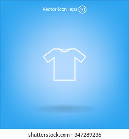 Tshirt Icon icon, vector illustration. Flat design style