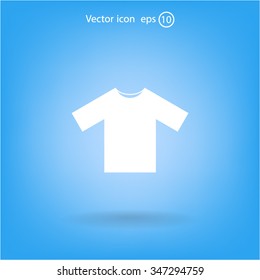 Tshirt Icon icon, vector illustration. Flat design style