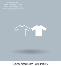 Tshirt Icon icon, vector illustration. Flat design style