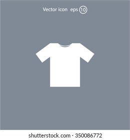 Tshirt Icon icon, vector illustration. Flat design style