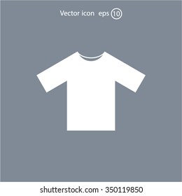 Tshirt Icon icon, vector illustration. Flat design style