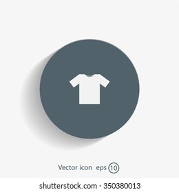 Tshirt Icon icon, vector illustration. Flat design style