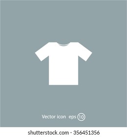 Tshirt Icon icon, vector illustration. Flat design style