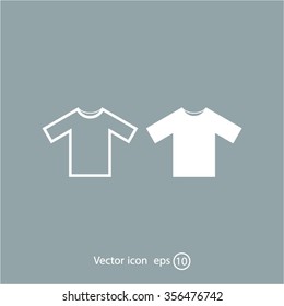 Tshirt Icon icon, vector illustration. Flat design style