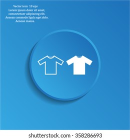 Tshirt Icon icon, vector illustration. Flat design style