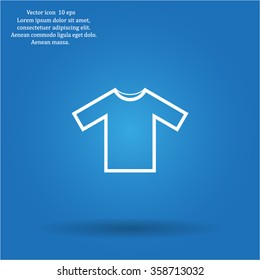 Tshirt Icon icon, vector illustration. Flat design style