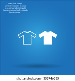 Tshirt Icon icon, vector illustration. Flat design style
