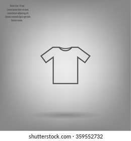 Tshirt Icon icon, vector illustration. Flat design style
