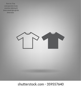 Tshirt Icon icon, vector illustration. Flat design style