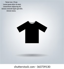 Tshirt Icon icon, vector illustration. Flat design style