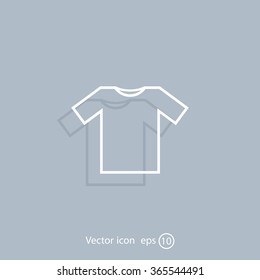Tshirt Icon icon, vector illustration. Flat design style
