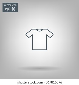 Tshirt Icon icon, vector illustration. Flat design style