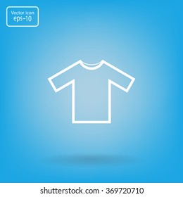 Tshirt Icon icon, vector illustration. Flat design style