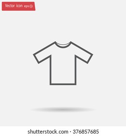 Tshirt Icon icon, vector illustration. Flat design style