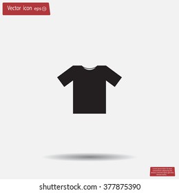 Tshirt Icon icon, vector illustration. Flat design style