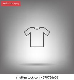 Tshirt Icon icon, vector illustration. Flat design style