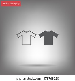 Tshirt Icon icon, vector illustration. Flat design style