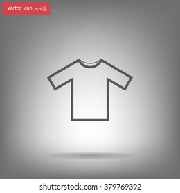 Tshirt Icon icon, vector illustration. Flat design style