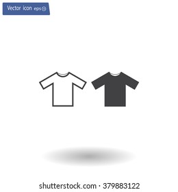 Tshirt Icon icon, vector illustration. Flat design style