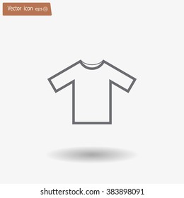 Tshirt Icon icon, vector illustration. Flat design style