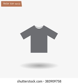 Tshirt Icon icon, vector illustration. Flat design style