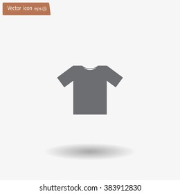 Tshirt Icon icon, vector illustration. Flat design style