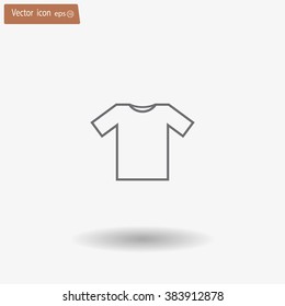 Tshirt Icon icon, vector illustration. Flat design style