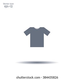 Tshirt Icon icon, vector illustration. Flat design style