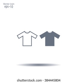 Tshirt Icon icon, vector illustration. Flat design style