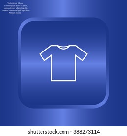 Tshirt Icon icon, vector illustration. Flat design style