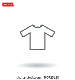 Tshirt Icon icon, vector illustration. Flat design style