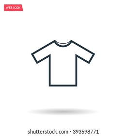 Tshirt Icon icon, vector illustration. Flat design style