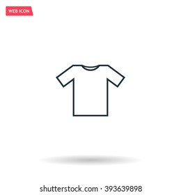 Tshirt Icon icon, vector illustration. Flat design style