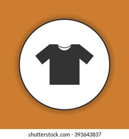 Tshirt Icon icon, vector illustration. Flat design style