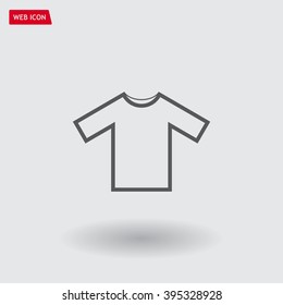 Tshirt Icon icon, vector illustration. Flat design style