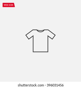 Tshirt Icon icon, vector illustration. Flat design style