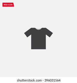 Tshirt Icon icon, vector illustration. Flat design style