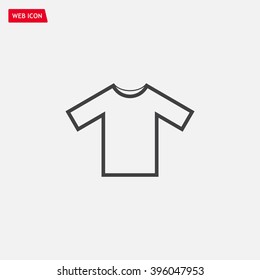Tshirt Icon icon, vector illustration. Flat design style