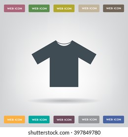 Tshirt Icon icon, vector illustration. Flat design style