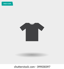 Tshirt Icon icon, vector illustration. Flat design style