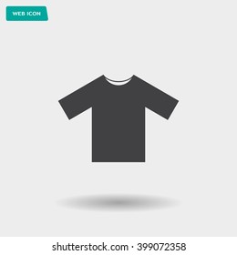 T-shirt Icon icon, vector illustration. Flat design style