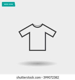 T-shirt Icon icon, vector illustration. Flat design style