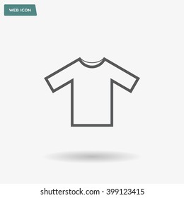 Tshirt Icon icon, vector illustration. Flat design style