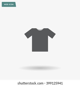 Tshirt Icon icon, vector illustration. Flat design style